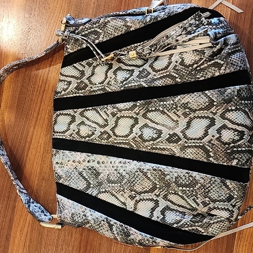 Aimee Kestenberg Hobo Snakeskin Bag